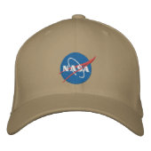 NASA Logo geborduurd Pet (Voorkant)