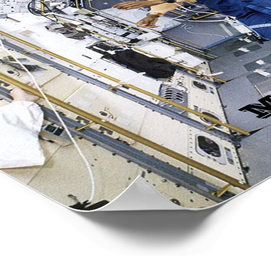 NASA Mae Jemison in Spacelab Poster (Hoek)