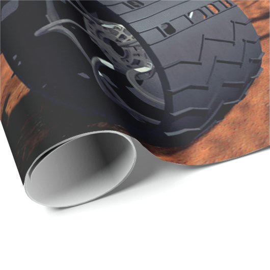 NASA Mars Curiosity Rover Artist Concept Cadeaupapier (Rol Hoek)