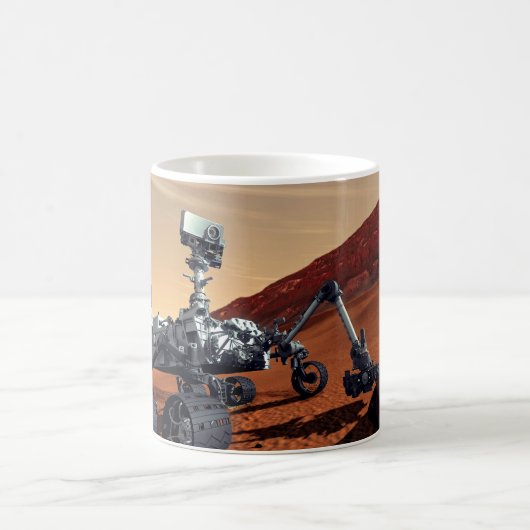 NASA Mars Curiosity Rover Artist Concept Mok (Center)