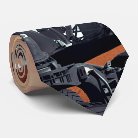 NASA Mars Curiosity Rover Artist Concept Stropdas (Opgerold)