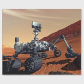 NASA Mars Curiosity Rover Kunstenaarsconcept Cadeaupapier (Vlak)