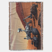 NASA Mars Curiosity Rover Kunstenaarsconcept Deken (Voorkant Verticaal)
