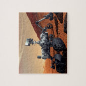 NASA Mars Curiosity Rover Kunstenaarsconcept Legpuzzel (Verticaal)