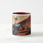 NASA Mars Curiosity Rover Kunstenaarsconcept Mok (Midden)