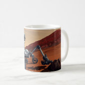 NASA Mars Curiosity Rover Kunstenaarsconcept Mok (Voorkant rechts)