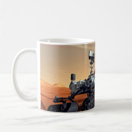 NASA Mars Curiosity Rover Kunstenaarsconcept Mok