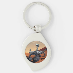 NASA Mars Curiosity Rover Kunstenaarsconcept Sleutelhanger