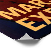 NASA / MARS Explorers Gezochte / Poster (Hoek)