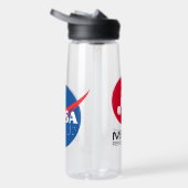 NASA Mars Perseverance Rover Logo Clear 25 oz Waterfles (Rechts)