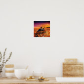 NASA Mars Polar Lander Kunstconcept Kunstwerk Poster (Keuken)