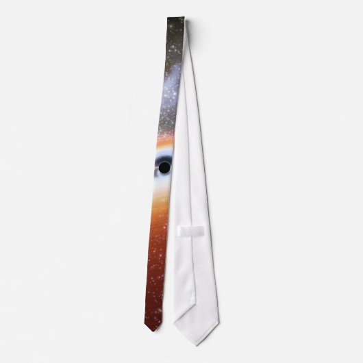 NASA Massive Black Hole Space afbeelding Stropdas (Achterkant)