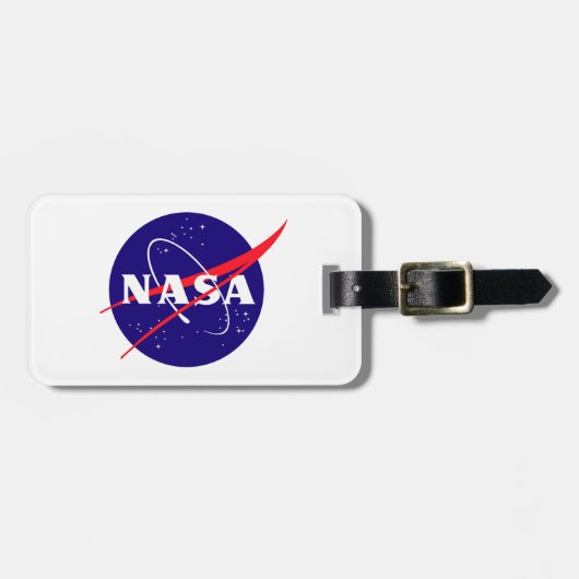 NASA Meatball Logo Bagagelabel (Voorkant horizontaal)