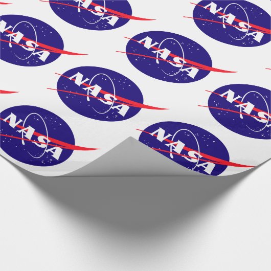 NASA Meatball Logo Cadeaupapier (Hoek)