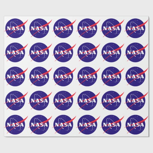 NASA Meatball Logo Cadeaupapier (Vlak)