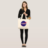 NASA Meatball Logo Grote Tote Bag (Voorkant (model))