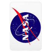NASA Meatball Logo Magneet (Verticaal)