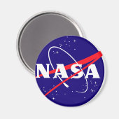 NASA Meatball Logo Magneet (Voorkant / Achterkant)
