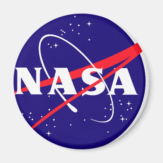 NASA Meatball Logo Magneet (Voorkant)