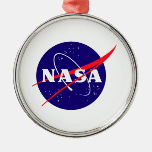 NASA Meatball Logo Metalen Ornament