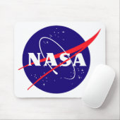 NASA Meatball Logo Muismat (Met muis)
