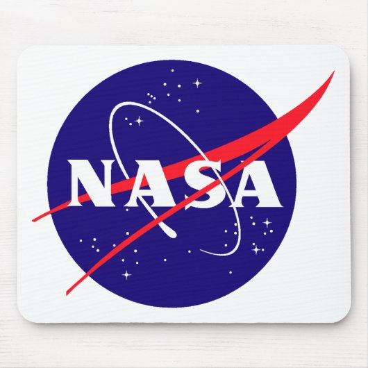 NASA Meatball Logo Muismat (Voorkant)