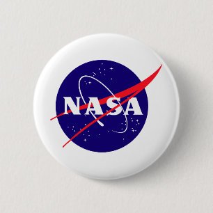 NASA Meatball Logo Ronde Button 5,7 Cm