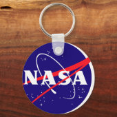 NASA Meatball Logo Sleutelhanger (Voorkant)