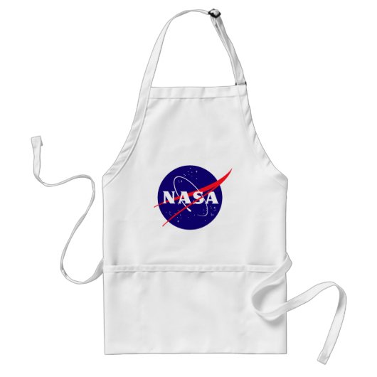 NASA Meatball Logo Standaard Schort (Voorkant)