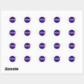 NASA Meatball Logo Ster Sticker (Vel)