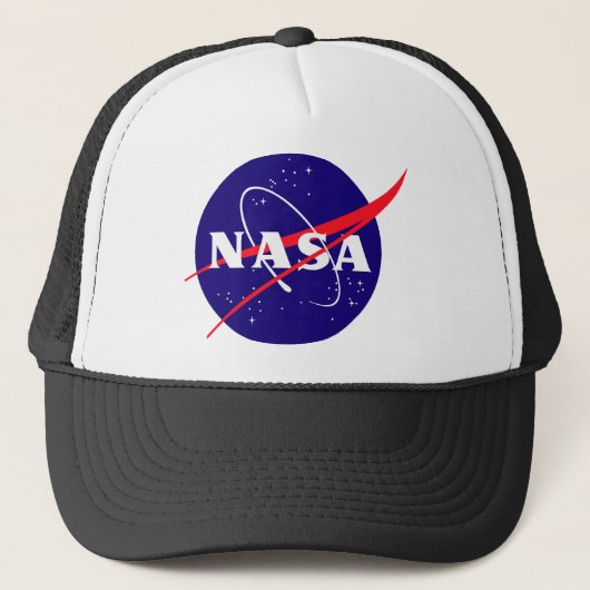 NASA Meatball Logo Trucker Pet (Voorkant)
