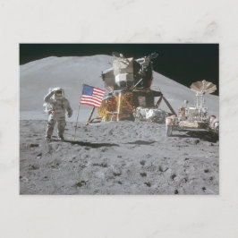 Nasa Moon Landing Apollo 15 Lunar Module 1971 Briefkaart