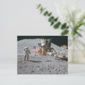 Nasa Moon Landing Apollo 15 Lunar Module 1971 Briefkaart (Staand voorkant)
