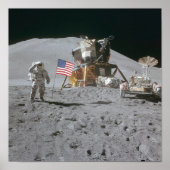 Nasa Moon Landing Apollo 15 Lunar Module 1971 Poster (Voorkant)
