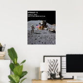 Nasa Moon Landing Apollo 15 Lunar Module 1971 Poster (Thuiskantoor)