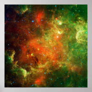 NASA NASA Nebula Space NASA Noord-Amerika Poster