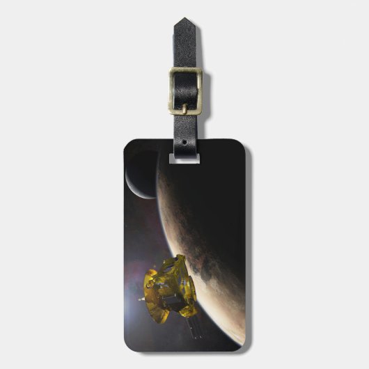 NASA New Horizons Craft in Space Bagagelabel (Voorkant verticaal)