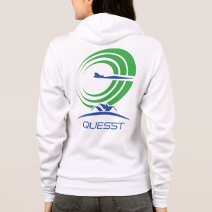 NASA onderzoekt Supersonic White voor vrouwen in L Hoodie