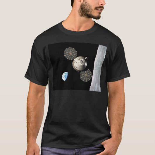 NASA Orion in Lunar Orbit T-shirt (Voorkant)