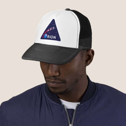NASA Orion Logo Trucker Pet (In situ)