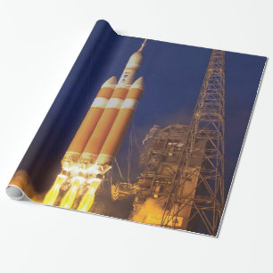 NASA Orion-ruimtevaartuig raketlancering Cadeaupapier