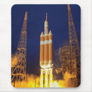 NASA Orion-ruimtevaartuig raketlancering Muismat