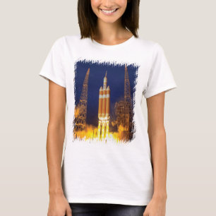 NASA Orion-ruimtevaartuig raketlancering T-shirt