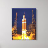 NASA Orion Spacecraft Rocket Launch Canvas Afdruk (Voorkant)