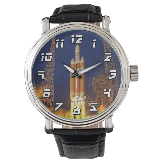 NASA Orion Spacecraft Rocket Launch Horloge (Voorkant)
