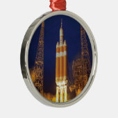 NASA Orion Spacecraft Rocket Launch Metalen Ornament (Rechts)