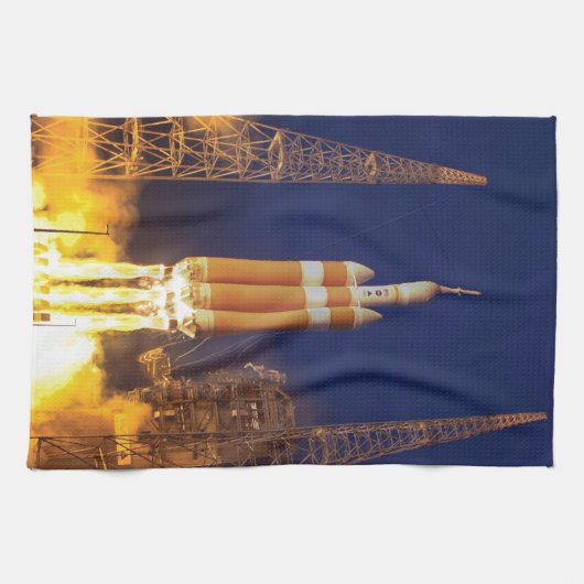 NASA Orion Spacecraft Rocket Launch Theedoek (Horizontaal)