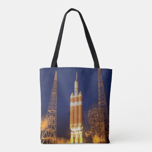 NASA Orion Spacecraft Rocket Launch Tote Bag (Achterkant)