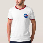 NASA Parker Solar Probe Comet Red Trim T-shirt (Voorkant)