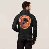 NASA Parker Solar Probe Eclipse Black Hoodie (Achterkant volledig)
